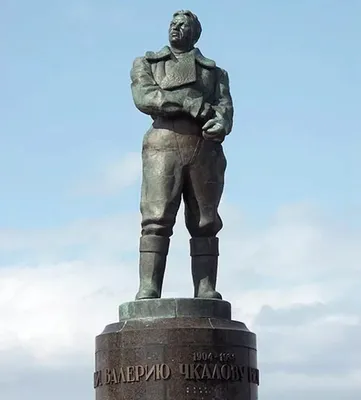 Памятник Валерию Чкалову в Нижнем Новгороде :: Игорь Зубков – Социальная  сеть ФотоКто