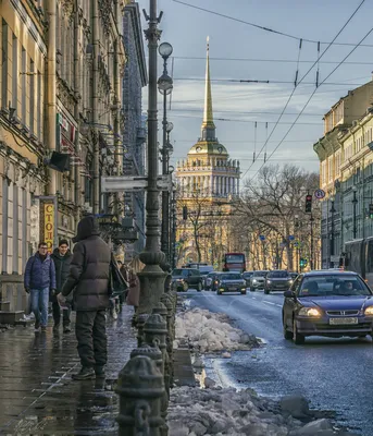 Вебкамера Невский проспект, Аничков дворец, Санкт-Петербург - в реальном  времени