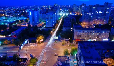 Фото ночного Волгограда фото