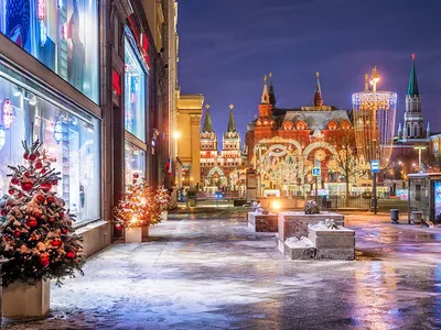 Огни новогодней Москвы 🧭 цена экскурсии 2100 руб., отзывы, расписание  экскурсий в Москве