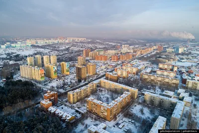 Осенний Новосибирск с высоты птичьего полёта в объективе фотографа - Вести