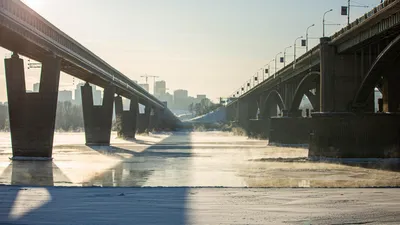 Как выглядит сегодня левобережная транспортная развязка Новосибирска с  земли и с высоты птичьего полёта?