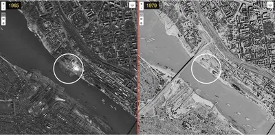 6 мест в Новосибирске на архивных картах 1965 и 1979 годов, снятых  американскими шпионскими спутниками, Новосибирск - 6 декабря 2021 - НГС