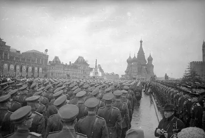 Фото \"Казаки. Парад Победы\", 24 июня 1945, г. Москва - История России в  фотографиях