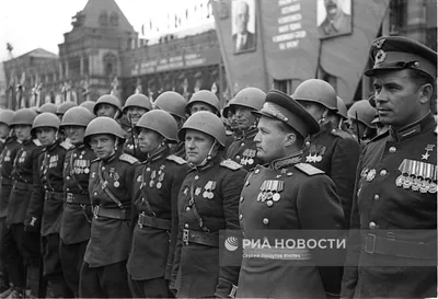 Victory Parade. June 24, 1945. Moscow. USSR. HQ restored - Парад Победы 1945  - YouTube