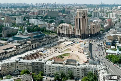 Самый интересный вокзал в Москве! Павелецкая площадь. Южная часть Садового  кольца. - YouTube