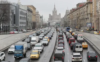 Пробки в Москве достигли 10 баллов — РБК