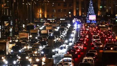 Пробки в Москве достигли десяти баллов - РИА Новости, 06.10.2023