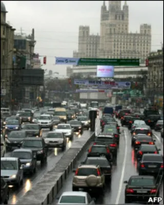 Автомобильные \"пробки\" в Москве | РИА Новости Медиабанк