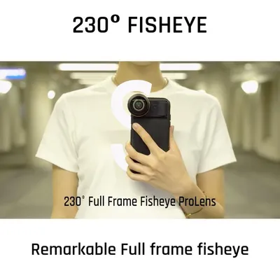 Объектив рыбий глаз для смартфона Ulanzi 238° 7.5mm Fisheye Lens