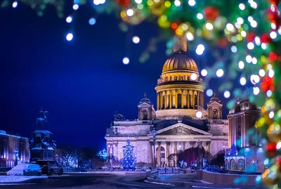 Где провести новогодние каникулы в Санкт-Петербурге, красивые праздничные  места — Кавёр — Кавёр