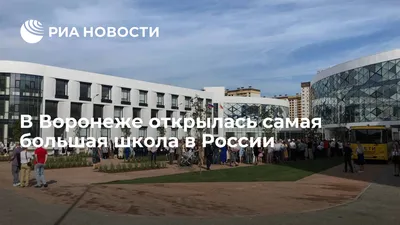 В Воронеже открылась школа №102 – Новости Воронежа и Воронежской области –  Вести-Воронеж