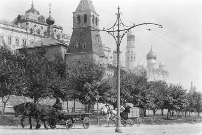 Фотографии старой Москвы в высоком разрешении. Часть 2