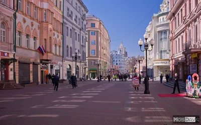 Старый Арбат в городе \"Москва\"