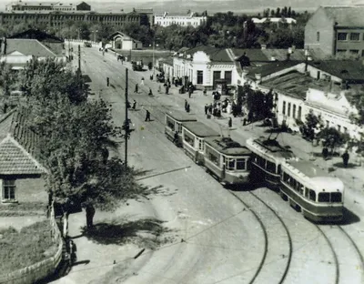 Грозный — Старые фотографии — Фото — Городской электротранспорт