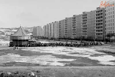 Мурманск — Старые фотографии — Фото — Городской электротранспорт