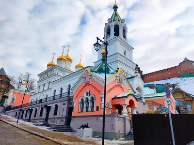 Карта Центральной части Старого Нижнего Новгорода