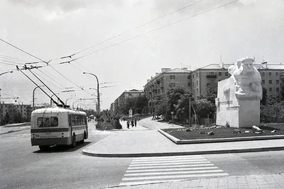 Новороссийск — Старые фотографии — Фото — Городской электротранспорт