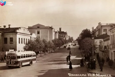 Старые фотографии города Чебоксары