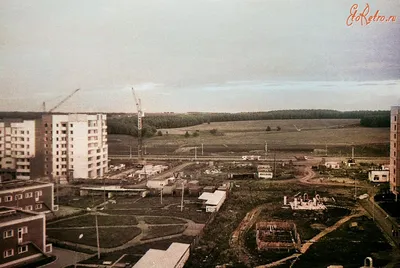 Старый город зимой. Чебоксары, начало 1960-х годов — Советская Чувашия