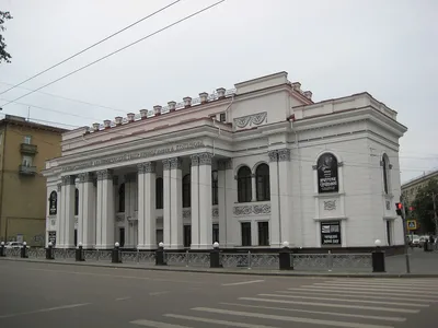 Большая дворянская улица (часть пл. Ленина) в Воронеже старое фото —  Фотографии Воронежа