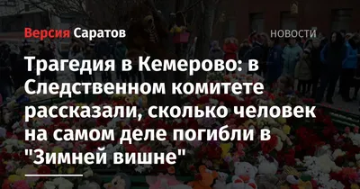 Что привело к 64 жертвам во время пожара в ТЦ \"Зимняя вишня\" в Кемерово -  Delfi RU