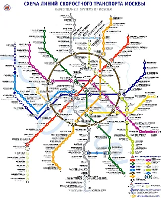 Создание схемы линий Московского метро через сто лет