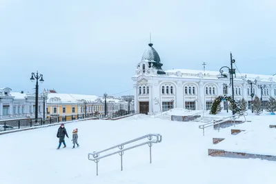 Омск зимний. Фотограф Голубев Алексей