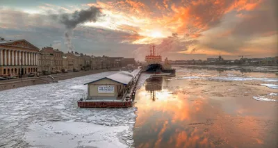 Фото зимнего Санкт-Петербурга