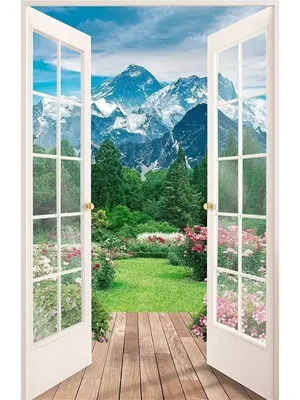Фотообои на двери HARMONY Decor HDD-069 Утро в лесу, 97 х 202 см,  самоклеющиеся - купить по выгодной цене в интернет-магазине OZON (860557983)
