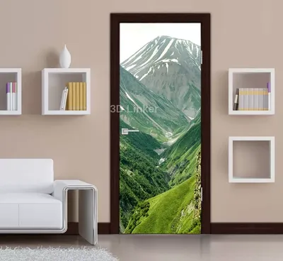3D обои для двери самоклеящиеся обои из ПВХ с белыми цветами, фотообои  2021, новые декоративные 3D обои | AliExpress