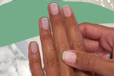 Why 'Micro French' Manicures Are Trending | Glamour UK