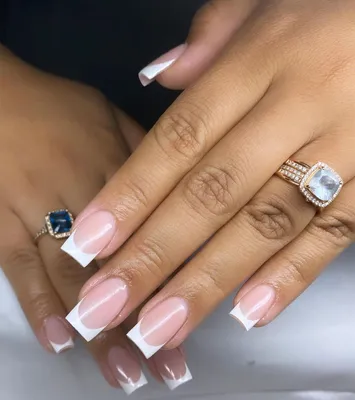 15 Double French Manicures With the Best Y2K and '90s Vibes