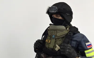 Not political* I found this pic of a Russian FSB member, and I was  wandering what the patch on his plate carrier meant. I know that ФСБ means  FSB but I don't