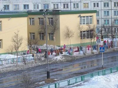 Церковь Николая Чудотворца, Полярный (Александровск, ЗАТО), фотография.  общий вид в ландшафте