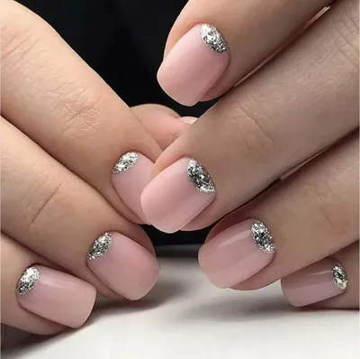 100 модных новинок: Гель-лак на короткие ногти 2018 - тренды с фото | Pink  gel nails, Gel nails, Nails