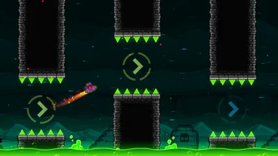 Geometry Dash is one of my favorite games, and I'd love to have a GT video  about it! Thumbnail idea by me, inspired by a few videos made by Aerma  (link in