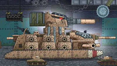 Creation of the British monster FV-44. Rebirth of the KV-45 - Cartoons  about tanks - YouTube