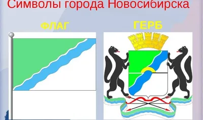 Герб Новосибирской области - Шеврон