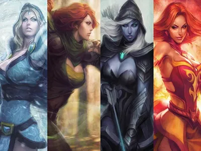 Team Secret - Dota 2 heroes before, Can you name all of... | Facebook