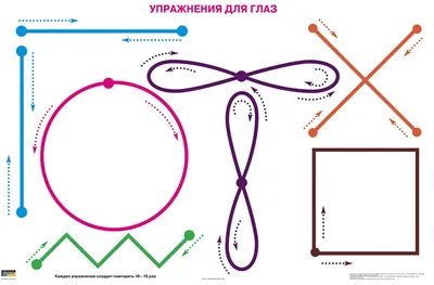 Гимнастика для глаз - Сидим дома - Культурно-спортивный центр «Полёт» -  Администрация городского поселения Среднинского муниципального образования  - Органы местного самоуправления и учреждения - Среднинское муниципальное  образование