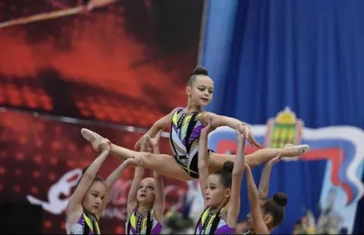 Rhythmic gymnastics Children Mironenkova Tanya - YouTube