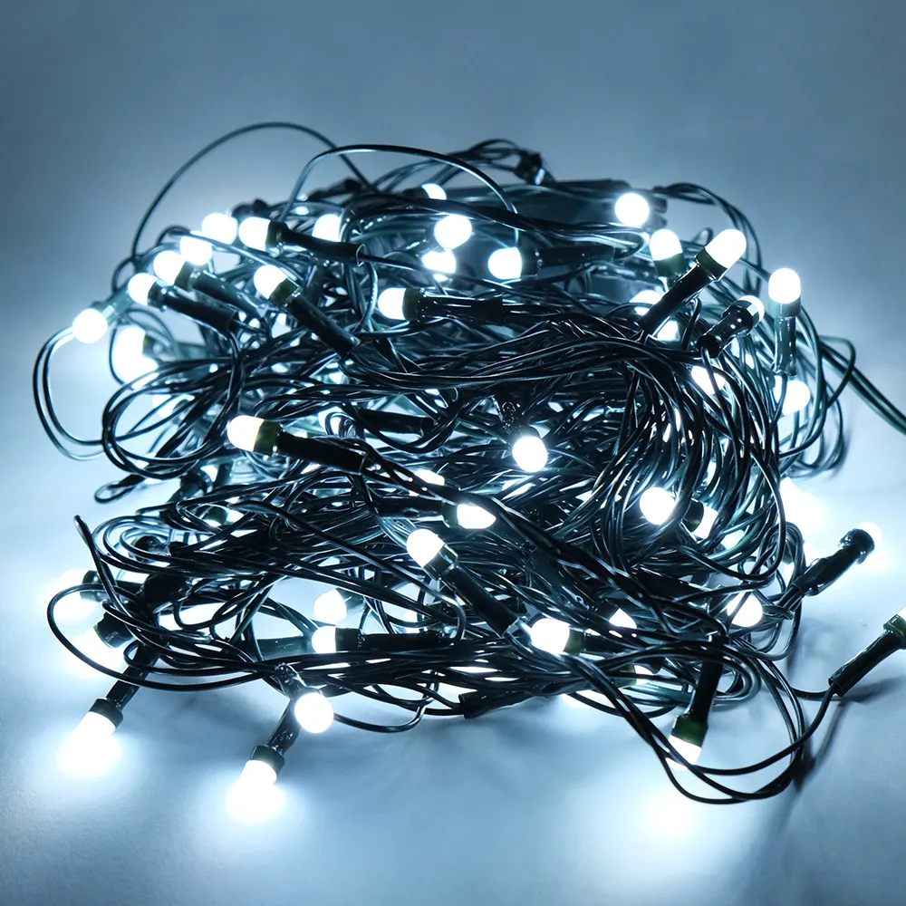 Гирлянда светодиодная \"Минишарики\", SE-MINI-110W, 10М, 100 LED, хол. белый, темно-зел. шнур 0,7м, контроллер, Funray | Купить в Новосибирске электронику оптом | Сигналэлектроникс Гирлянда светодиодная \"Минишарики\", SE-MINI-110W, 10М, 100 LED, хол. белый, темно-зел. шнур 0,7м, контроллер, Funray | Купить в Новосибирске электронику оптом | Сигналэлектроникс
