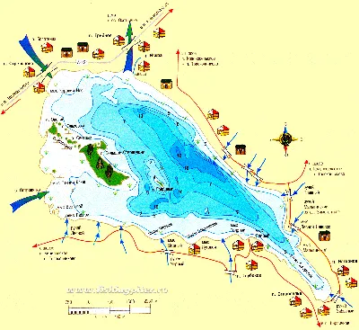 Озеро Глубокое. Карта глубин и описание рыбалки на озере, подъезды к нему.  Рыбалка на Карельском перешейке.