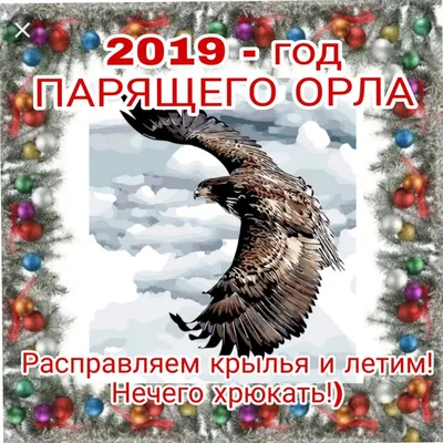 Парящий Орел — символ 2019 года: Персональные записи в журнале Ярмарки  Мастеров