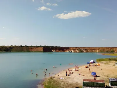 КУДА ПОЙТИ В РОСТОВЕ | АФИША on Instagram: \"Голубое озеро под Каменском или  как его называют - «Эльдорадо». ⠀ Находится в 140 км от г. Ростова-на-Дону  и 10 км от г. Каменск-Шахтинский.