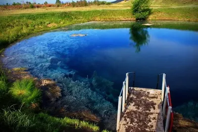 Голубое озеро, мельница-музей и Токмаклинский водопад / Отдых / Гайды /  Кому на Волге