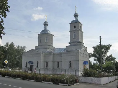 Церковь Рождества Пресвятой Богородицы, Гордеевка (Гордеевский район),  фотография. общий вид в ландшафте