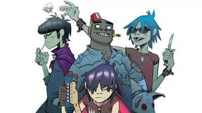 Music Gorillaz HD Wallpaper