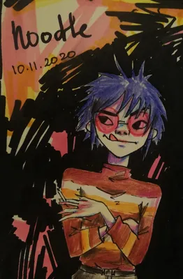 Купить Картина Gorillaz | RedPandaShop.